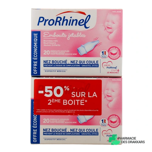 Prorhinel Embouts Jetables Mouche Bébé