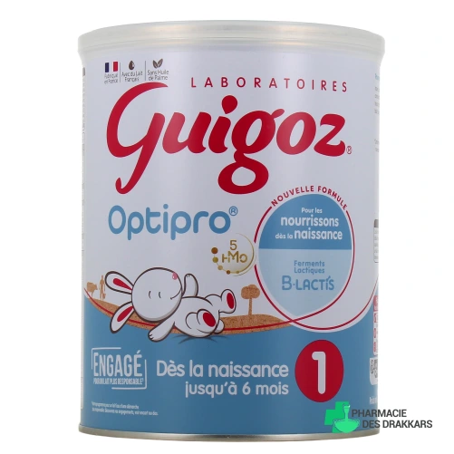 Guigoz Optipro Lait 1er âge