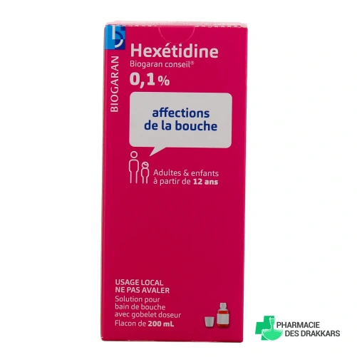 Biogaran Hexetidine 0,1% 200 ml