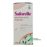 Saforelle Protège-slips flexibles et extra-fins en coton Bio - Vue 360°