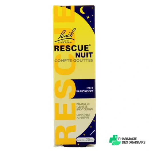 Rescue Fleurs de Bach Nuit