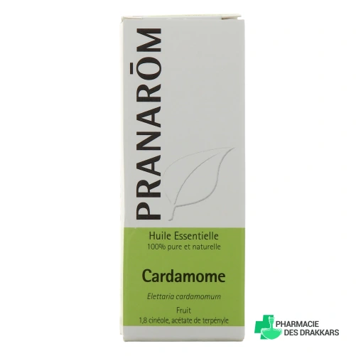 Pranarom huile essentielle cardamome