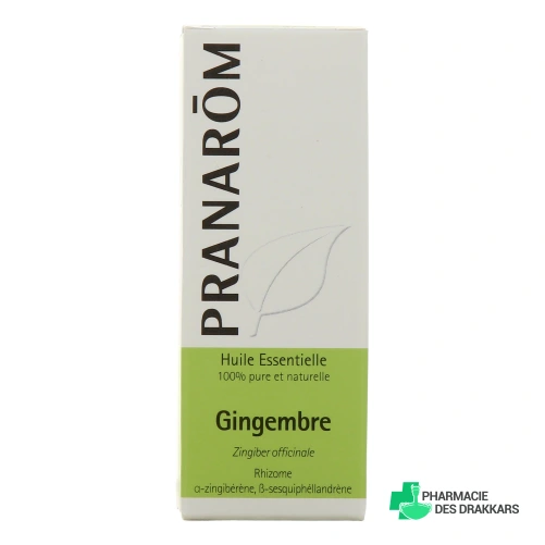 Pranarom huile essentielle gingembre