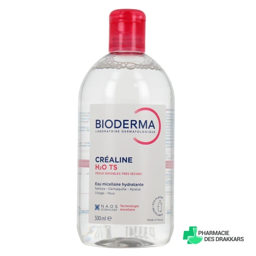 Bioderma Créaline H2O TS Eau micellaire démaquillante