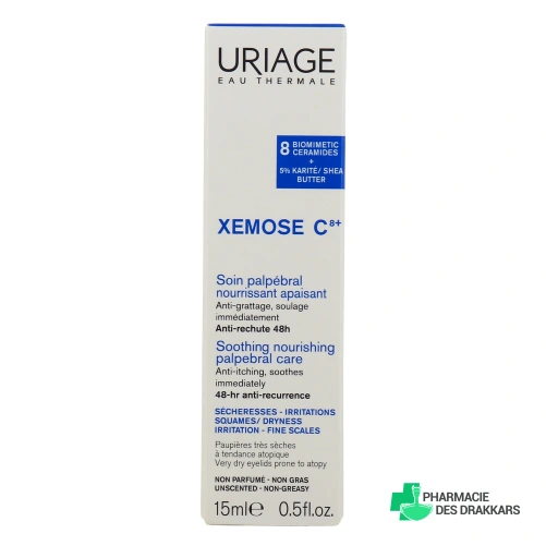 Uriage Xemose Soin Nourrissant Apaisant Contour des Yeux