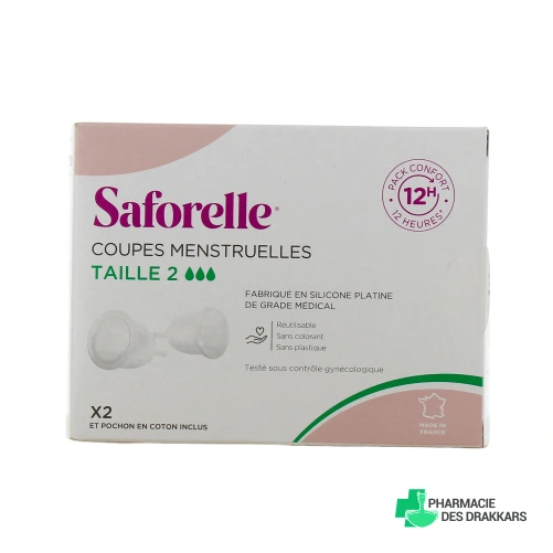 Saforelle Cup Protect Coupe Menstruelle x2