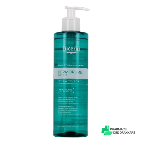 Eucerin DermoPure Gel Nettoyant - Vue 360°