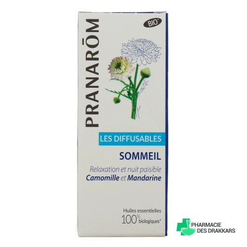 Pranarom Les Diffusables Sommeil Bio Relaxation et Nuit Paisible