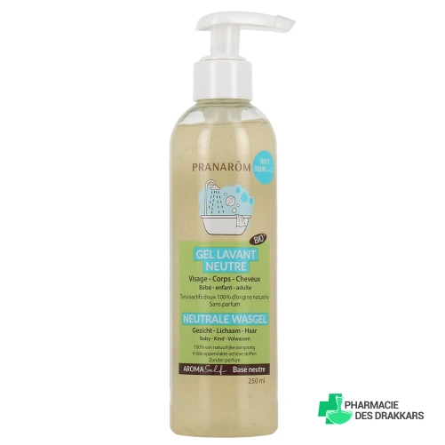 Pranarom Aromaself Gel lavant neutre Bio