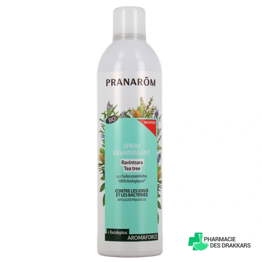 Pranarom Aromaforce Spray Assainissant Ravintsara Tea-Tree BIO