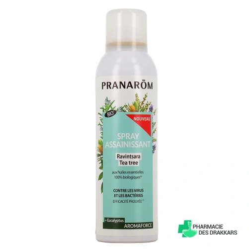 Pranarom Aromaforce Spray Assainissant Ravintsara Tea-Tree BIO