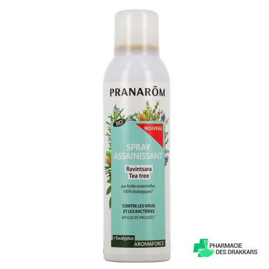 Pranarom Aromaforce Spray Assainissant Ravintsara Tea-Tree BIO