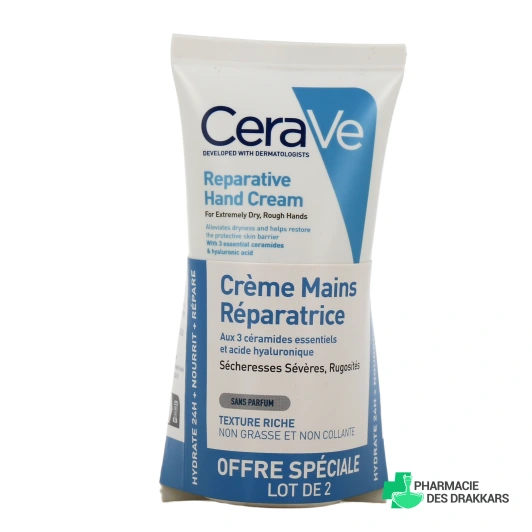CeraVe Crème Mains Réparatrice