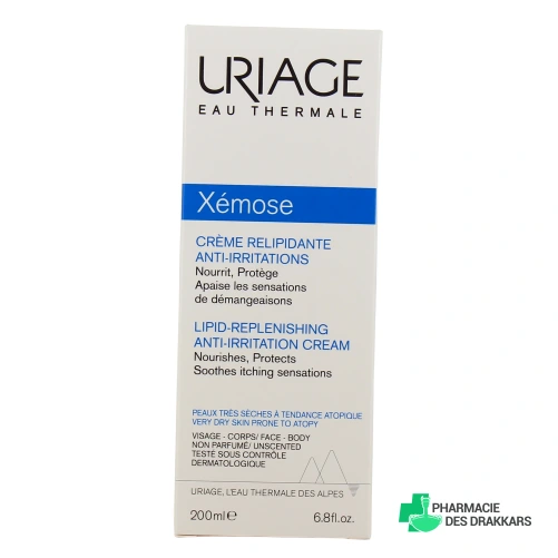 Uriage Xemose Crème Relipidante Anti-Grattage - Vue 360°