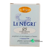 Le Négri Cure-Dents en Plume Naturelle - Vue 360°