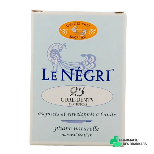Le Négri Cure-Dents en Plume Naturelle