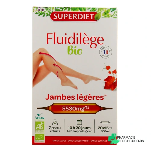 Super Diet Fluidilège Bio Jambes Légères