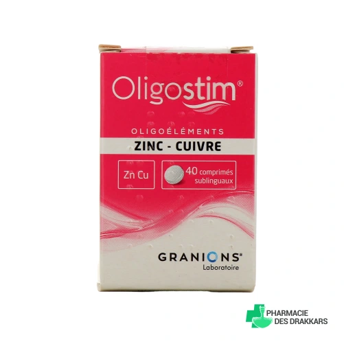 Oligostim Zinc Cuivre