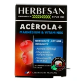 Herbesan Acerola+ Magnésium & Vitamines - Vue 360°