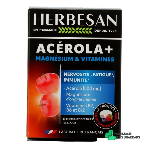 Herbesan Acerola+ Magnésium & Vitamines