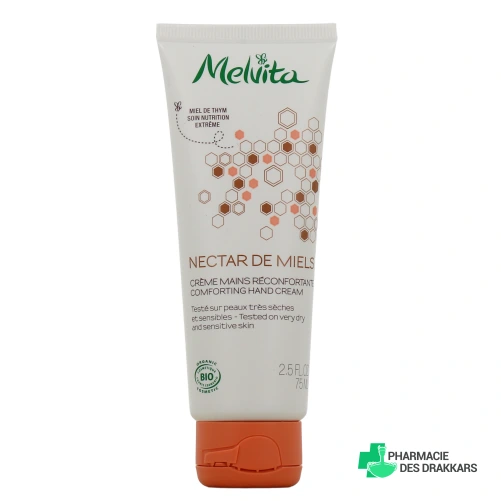Melvita Nectar de Miels Crème Mains Réconfortante