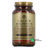 Solgar Calcium Magnésium avec Vitamine D3 - Vue 360°