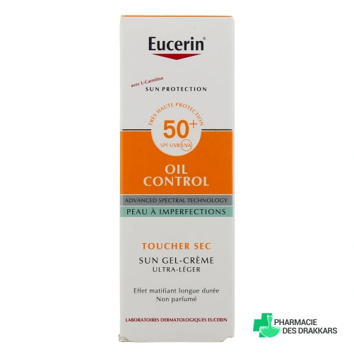 Eucerin Oil Control Gel-Crème Solaire SPF50+