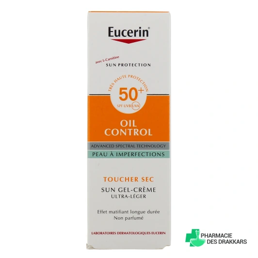 Eucerin Oil Control Gel-Crème Solaire SPF50+