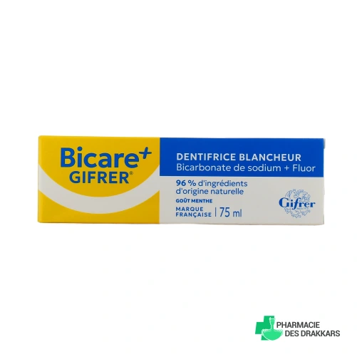 Bicare Gifrer Plus Dentifrice Goût menthol