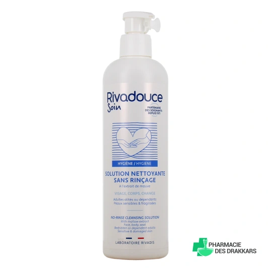 Rivadouce Solution Nettoyante Sans Rinçage Corps et Visage