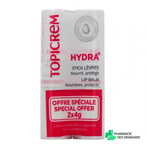 Topicrem Les Essentiels Ultra-hydratant Stick à lèvres