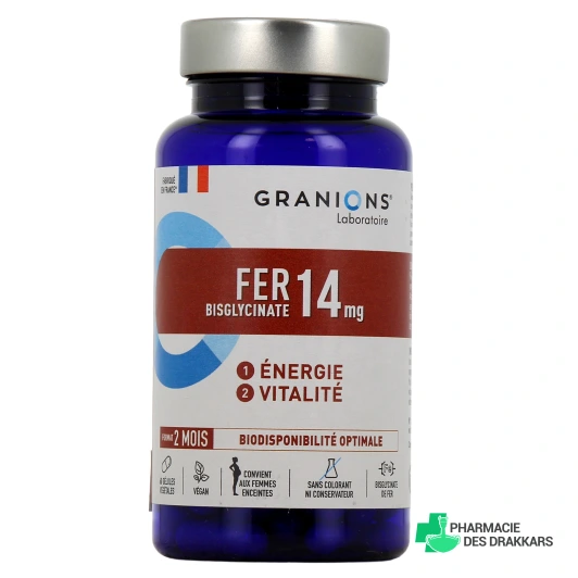 Granions Fer énergie et vitalité