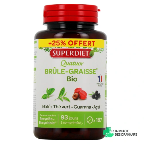 Super Diet Quatuor Brûle-Graisse Bio