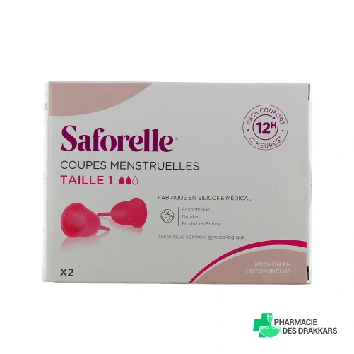 Saforelle Cup Protect Coupe Menstruelle x2