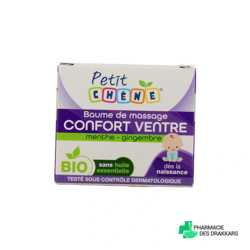 Petit Chêne Baume de Massage Confort Ventre