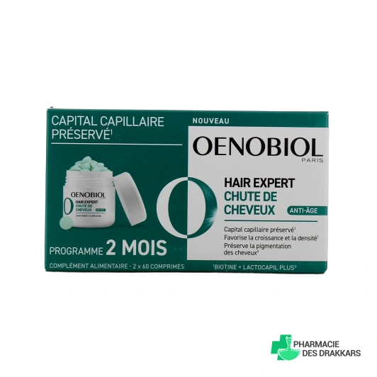 Oenobiol Hair Expert Chute de Cheveux Anti-Age