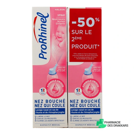 Prorhinel Spray Nourrissons et Jeunes Enfants