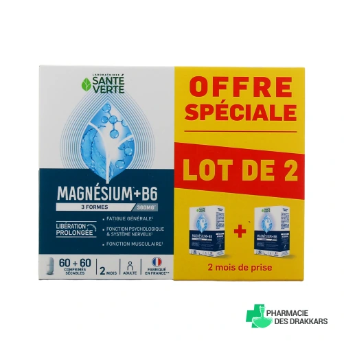 Santé Verte Magnésium + B6