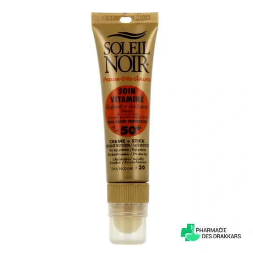 Soleil Noir Soin Vitaminé Crème + Stick