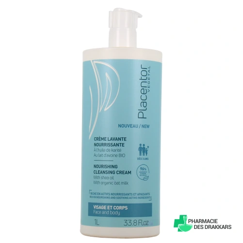 Placentor Végétal Crème Lavante Nourrissante