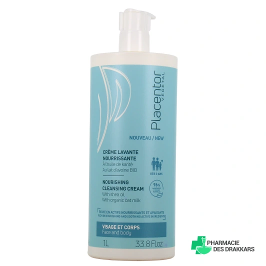Placentor Végétal Crème Lavante Nourrissante