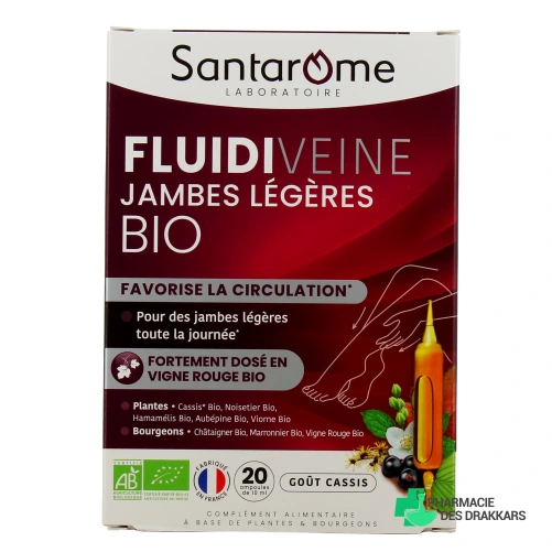 Santarome Jambes Légères Bio