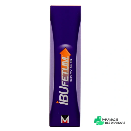 Ibufetum Ibuprofène 5% Gel
