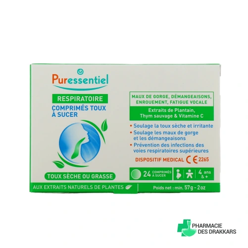 Puressentiel Respiratoire Comprimés Toux