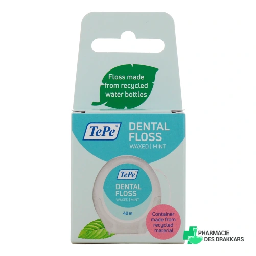 TePe Fil Dentaire Ciré