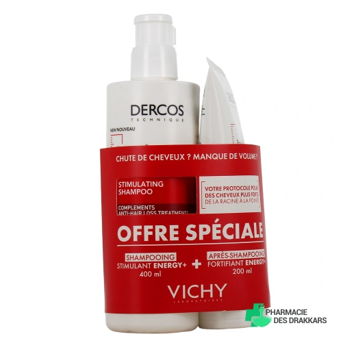 Dercos Energy+ Après-Shampoing Fortifiant