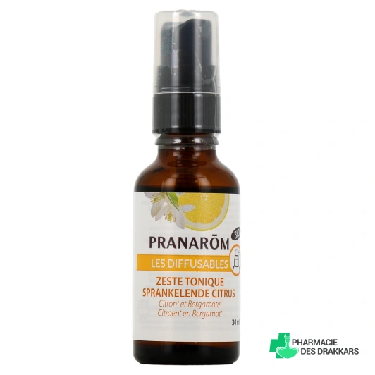 Pranarom Les Diffusables Zeste tonique Bio
