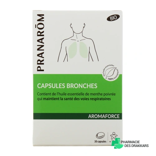 Pranarom Aromaforce Capsules Bronches