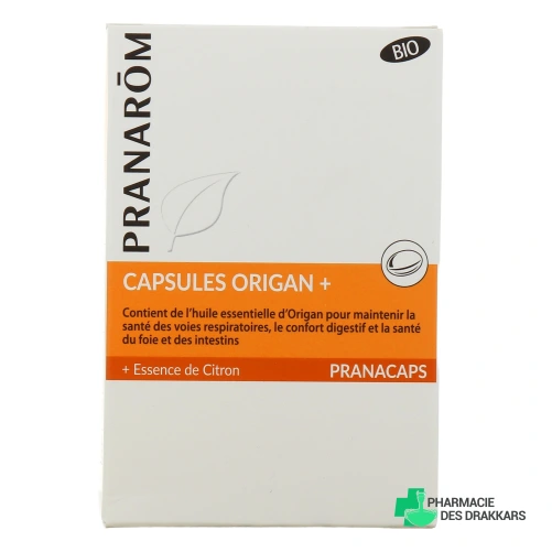 Pranarom Capsules Origan + BIO
