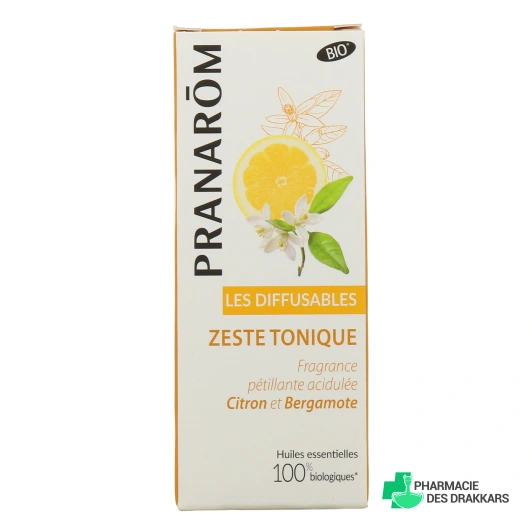 Pranarom Les Diffusables Zeste tonique Bio